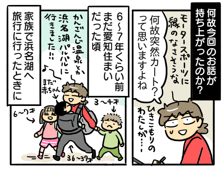 家族でサーキット体験