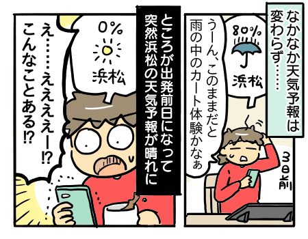 家族でサーキット体験